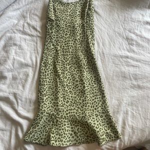 ZARA crisscross mini dress